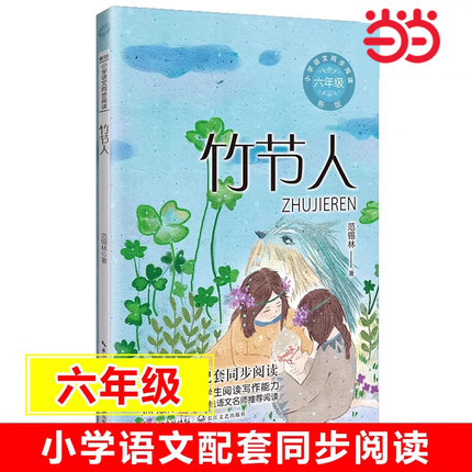 竹节人范锡林六年级上册必读的课外书经典小学语文同步阅读统编教材配套长江文艺出版社儿童故事书百桥镇人教版畅销