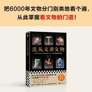 沈从文讲文物 近200张彩插把6000年文物分门别类地看个遍从此掌握看文物 门道 书籍 当当网 看懂玉器陶瓷漆器等文物 正版