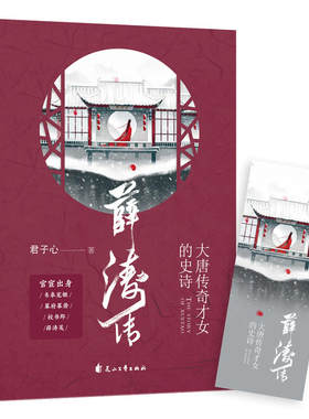 当当网 薛涛传：大唐传奇才女的史诗 君子心 花山文艺出版社 正版书籍
