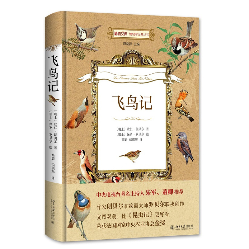 【当当网 正版包邮】飞鸟记  中央电视台主持人 朱军 董卿，作家朗贝尔和绘画大师罗贝尔联袂创作