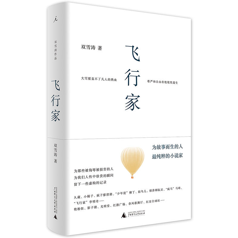 【当当网正版书籍】飞行家双雪涛本书收录雷佳音、杨幂、董子健、于和伟主演的电影刺杀小说家原著