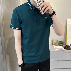 男装翻领短袖时尚休闲T恤男士青少年POLO衫 DS-A329-PL2060-P50图片