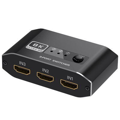 hdmi2.1切换器高刷高清三切一