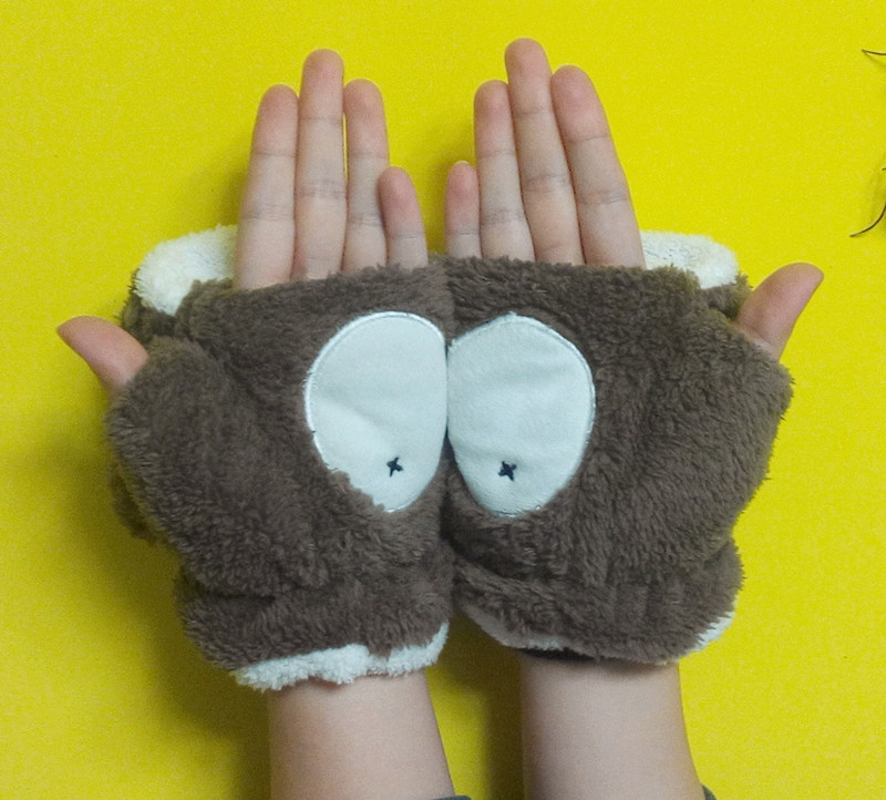 Gants pour fille COMO en velours - Ref 2151272 Image 3
