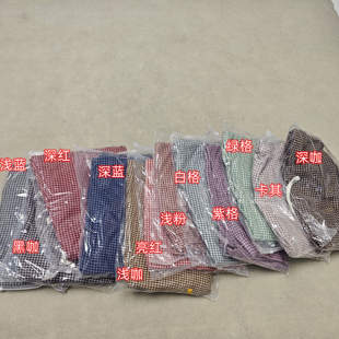 明星之秀女6680格子家居褲 保暖透氣 德絨縮口簡(jiǎn)約舒適懶人褲 睡褲