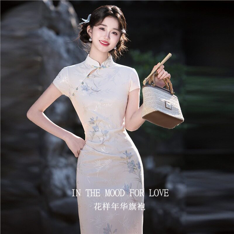四小姐花样年华旗袍订婚掐腰性感女新中式夏季修身气质连衣裙2026