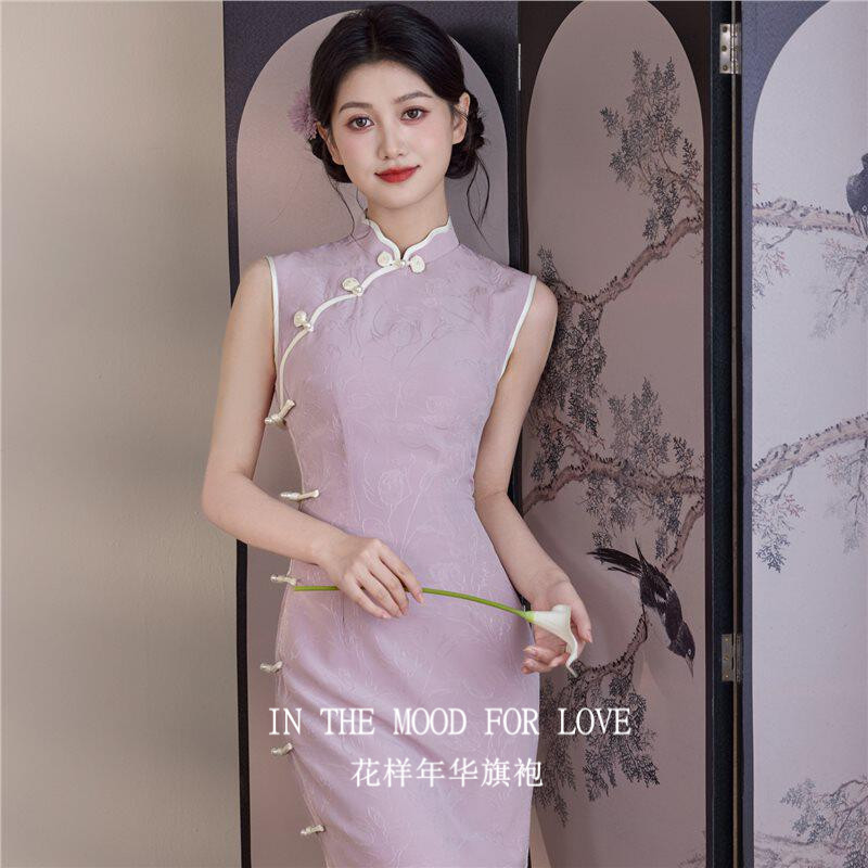 新中式紫裙温婉高级34