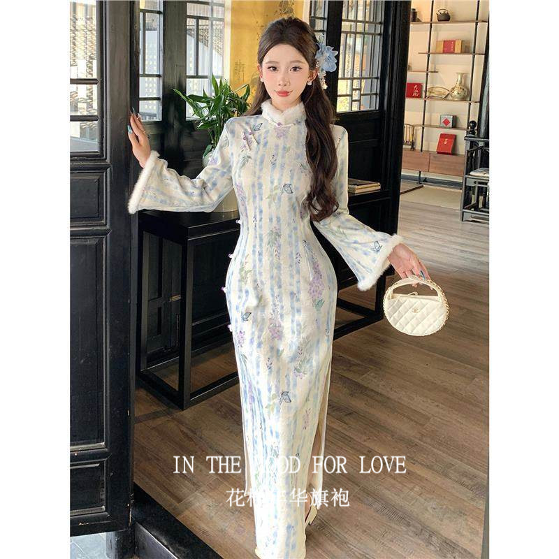 2025新款加绒新中式冬装