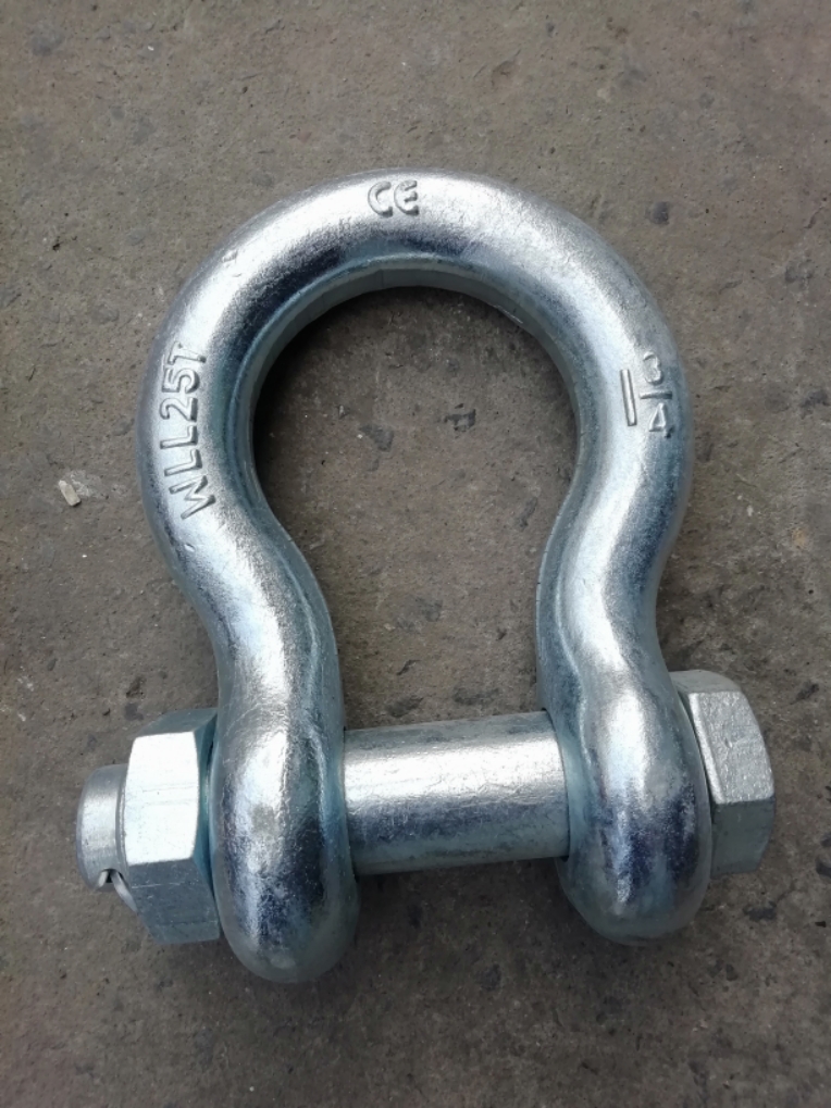 带螺母卸扣弓形卸扣高强度