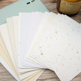 易书写活页空白内页 M5A7A6 替芯手账浅色特种纸艺术纸简约纸砖