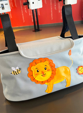 婴儿车挂包收纳袋多功能通用大容量置物袋儿童遛娃神器手推车挂包