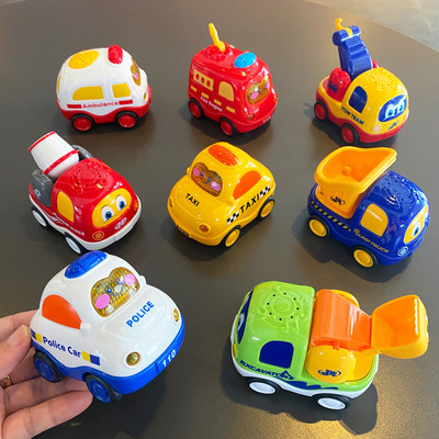 婴儿卡通模型益智玩具引导工程车