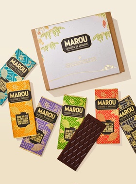 越南店内空运直邮MAROU单一产地系列SINGLE ORIGIN 6x24g小礼盒装