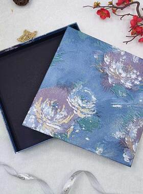 手账油画花朵包装浮雕纸特种纸
