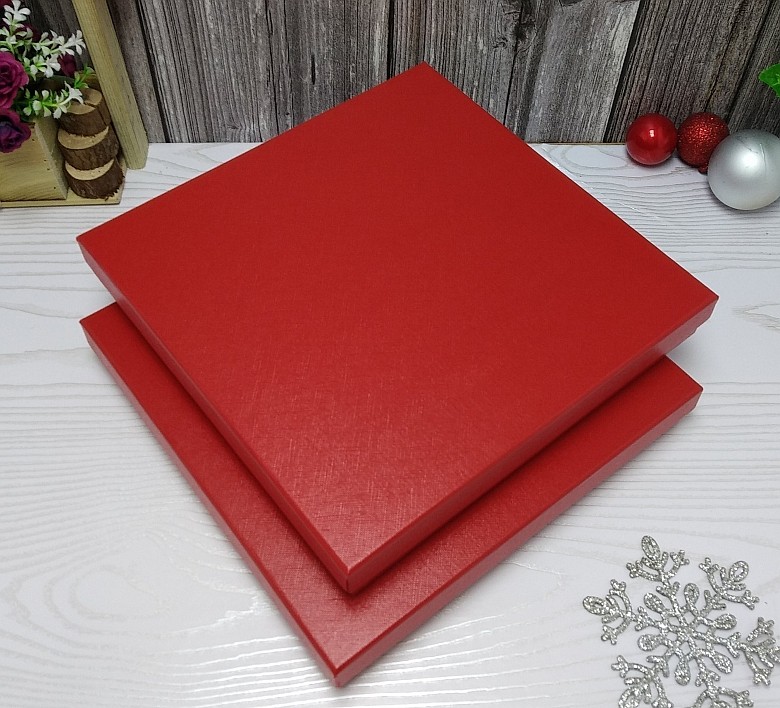 红色特大50cm画册相册礼品盒A3A4A5书本油画包装盒定做纸盒印logo