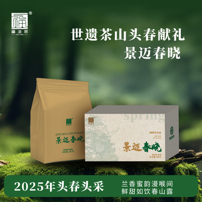 2025年景迈春晓头春普洱生茶120g