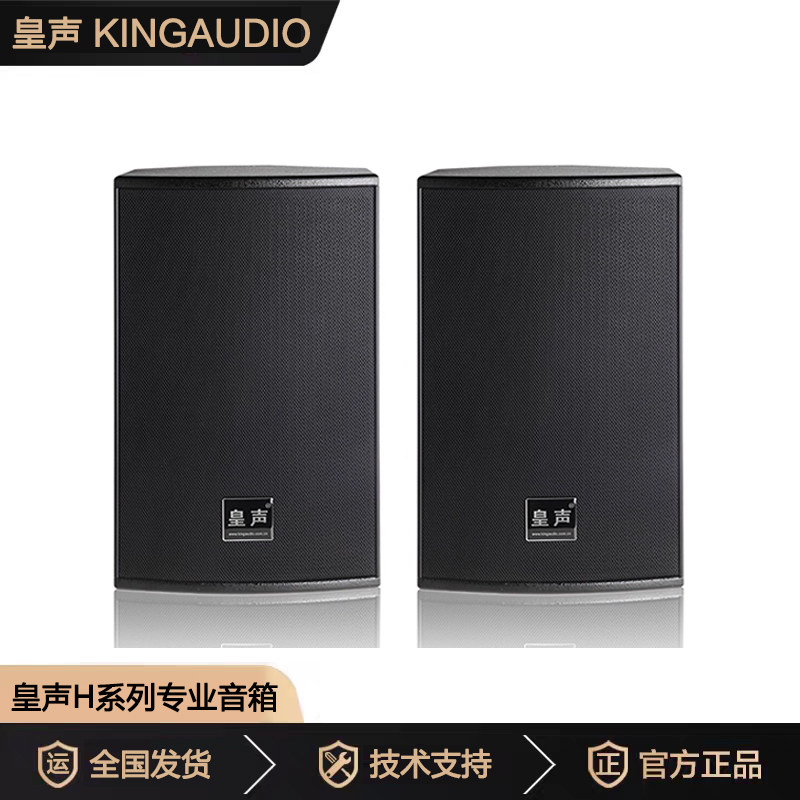 KingAudio/皇声H10音箱专业KTV唱歌卡拉OK酒吧清吧10寸400W一对