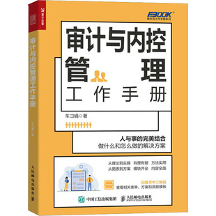 现货正版: 审计与内控管理工作手册 9787115623287 人民邮电出版社