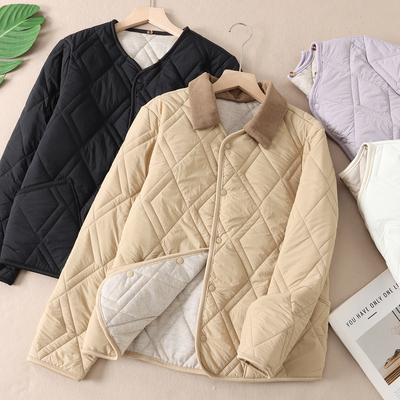 轻暖系列可拆卸翻领羊毛保暖棉服