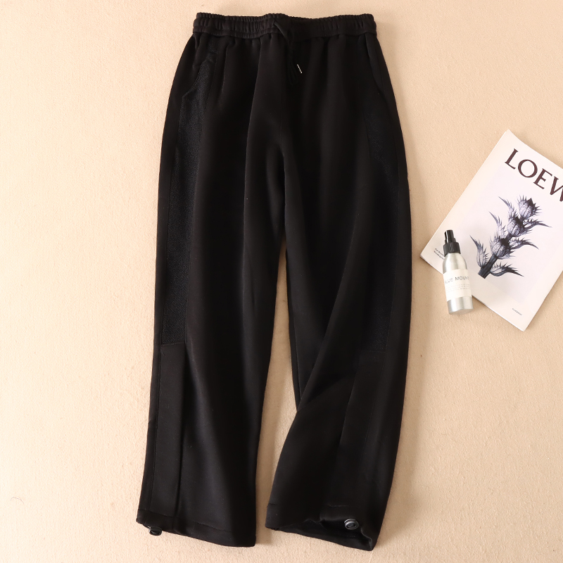 百搭休闲高腰显瘦束脚休闲裤