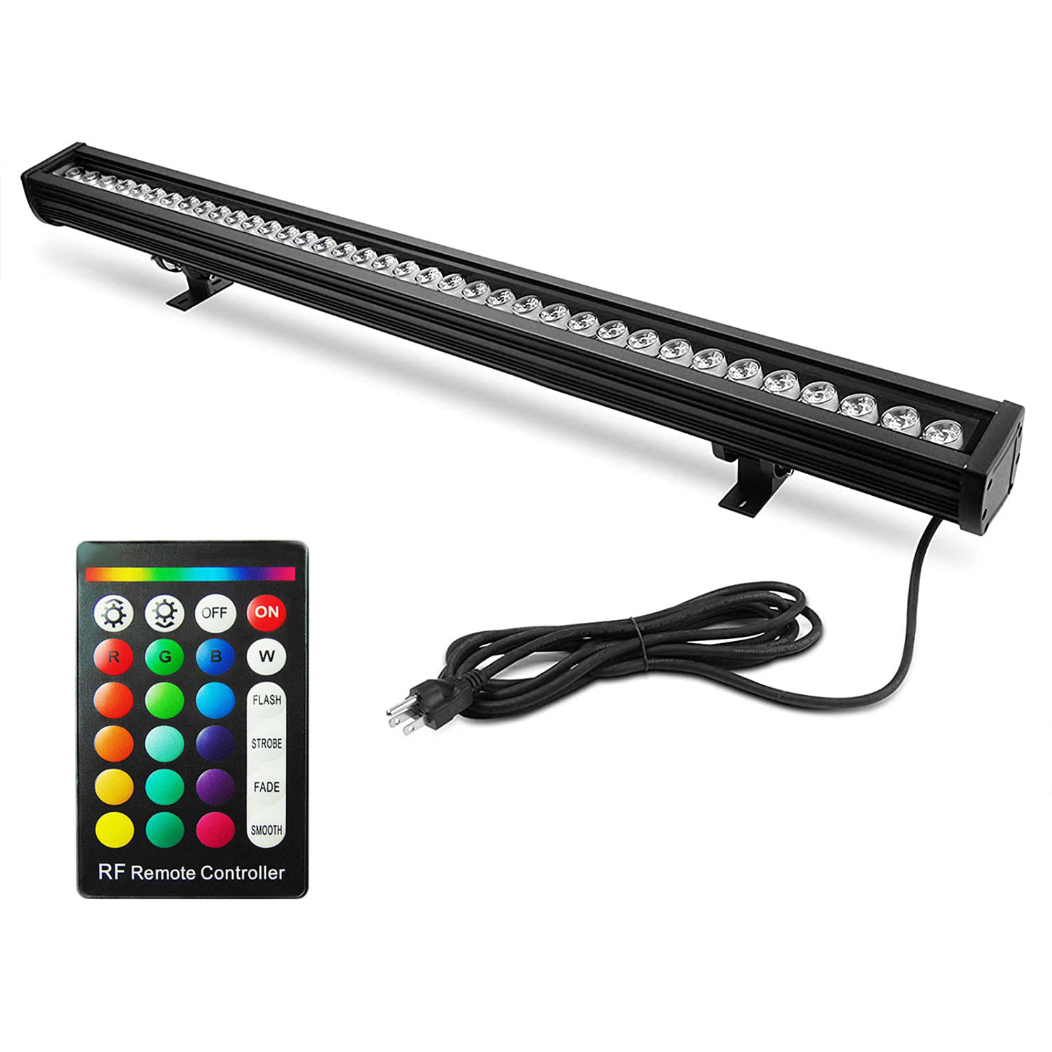LED洗墙灯户外防水全彩条形无线遥控 楼体亮化外墙照明 RGB洗墙灯,家装灯饰光源,洗墙灯,淘宝优惠券,粉丝福利购,淘宝优惠卷