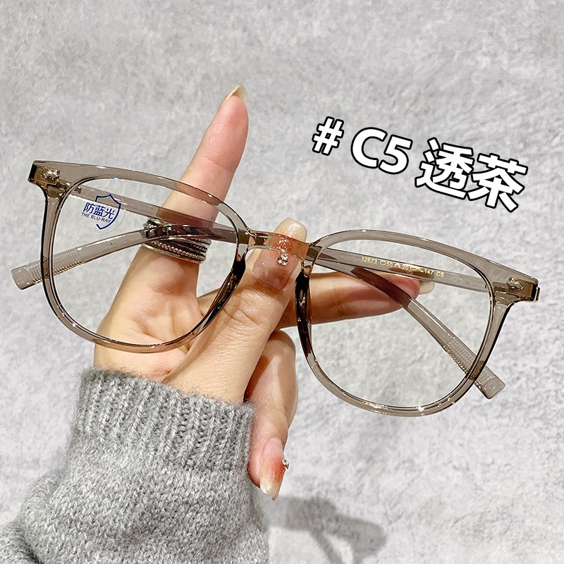 男女时尚tr90网红近视眼镜平光镜