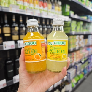 香港代购  You C1000维他命健康饮料橙味柠檬味140ml