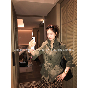 老钱工装 水洗棉收腰工装 外套 美式 夹克 自留款 CHICHEN