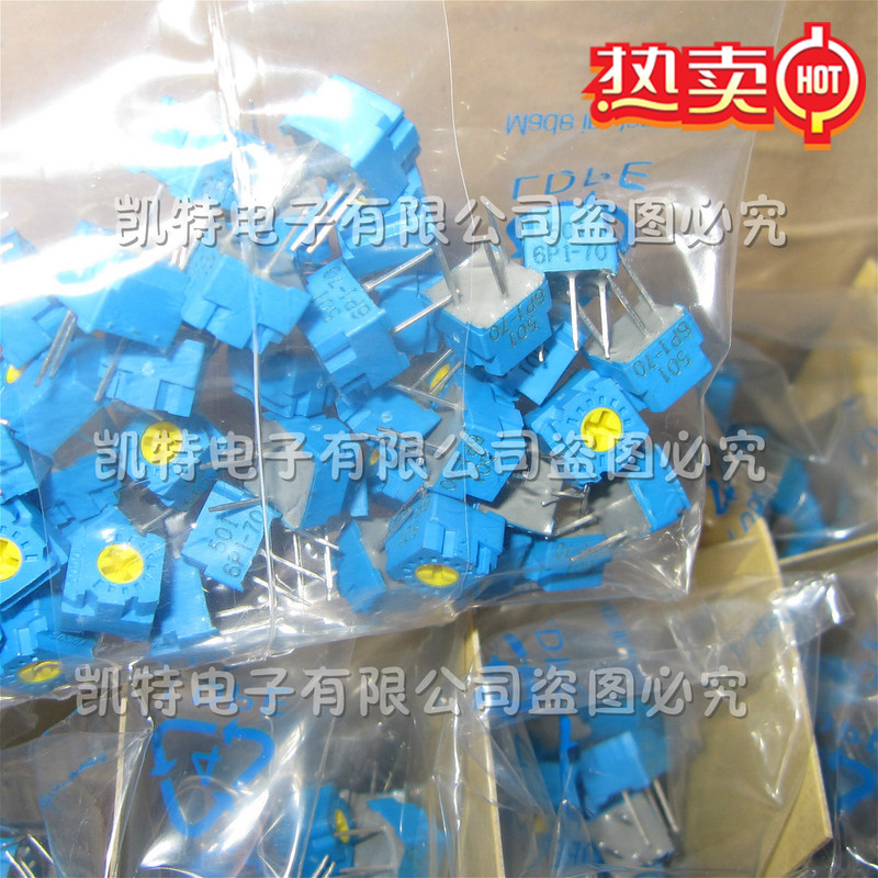6P1-B501K 500欧 3362P-501 日本原装进口TOCOS精密电位器5016P1