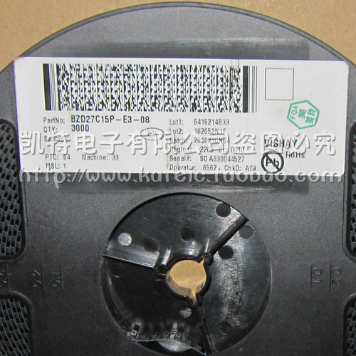 BZD27C15P-E3-08【DIODE ZENER 15V 800MW DO219AB】
