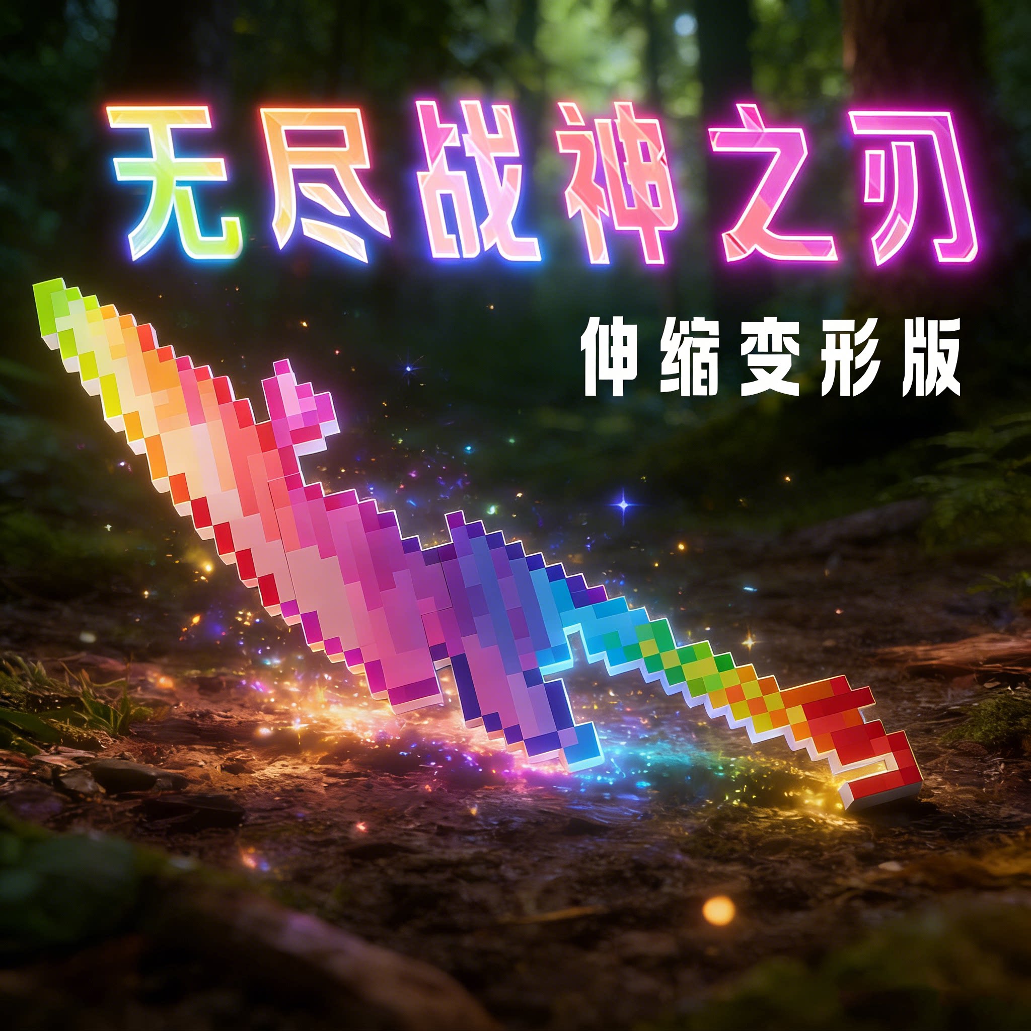 我的世界噬魂蛇刃游戏周边武器儿童玩具剑到手58.8元