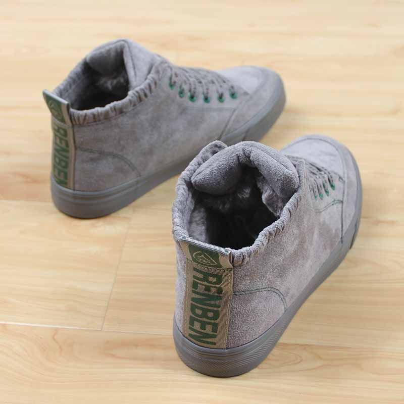 人本棉靴女冬加绒雪地靴女棉鞋2025保暖加厚翻毛平底短筒女靴2165,女鞋,时装靴,淘宝优惠券,粉丝福利购,淘宝优惠卷