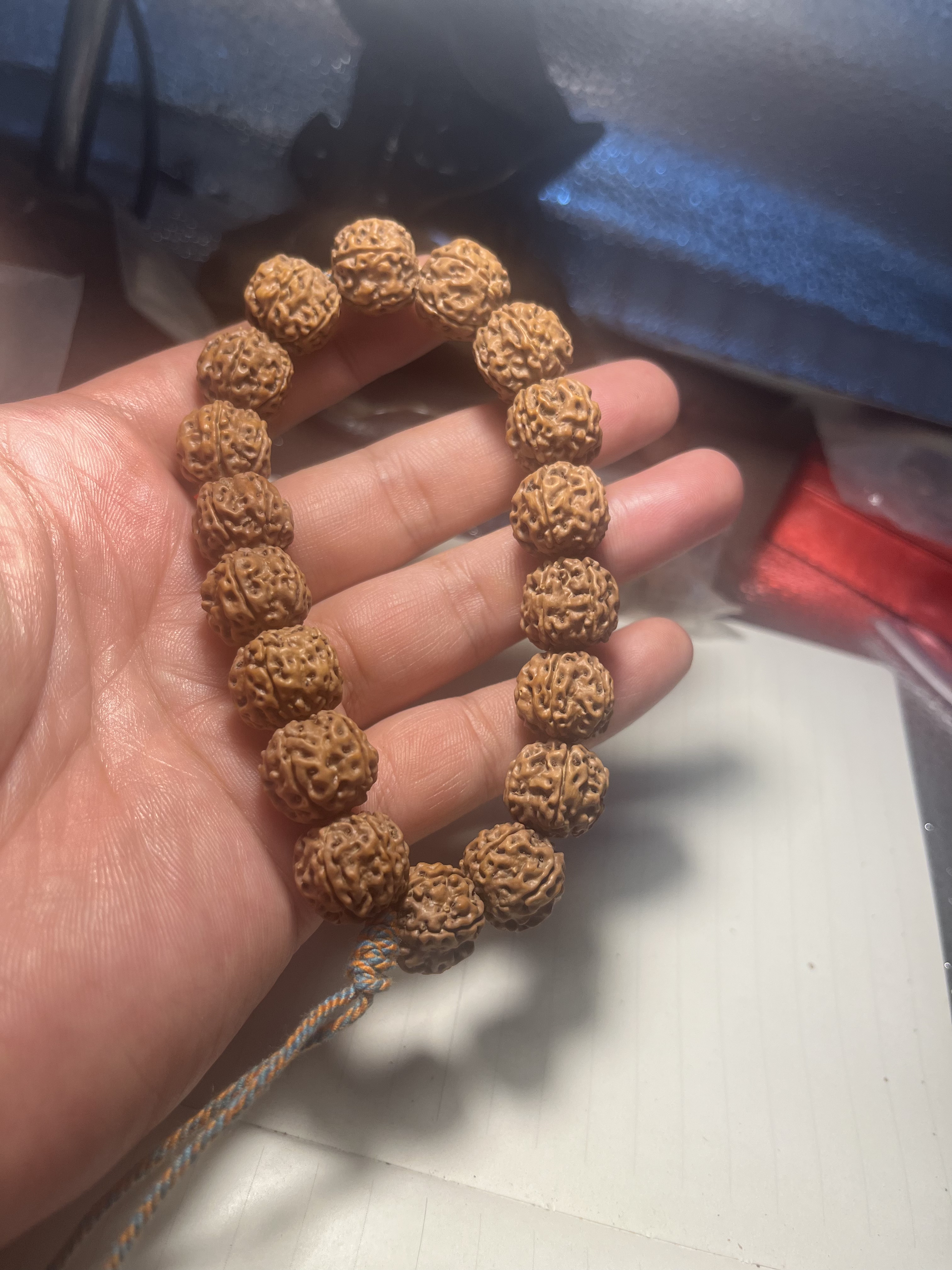 小金刚勿里达老树王盘龙纹大号男款手串手持
