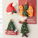 大号圣诞老人圣诞树新年冰箱贴磁贴个性 创意卡通可爱ins送人礼物