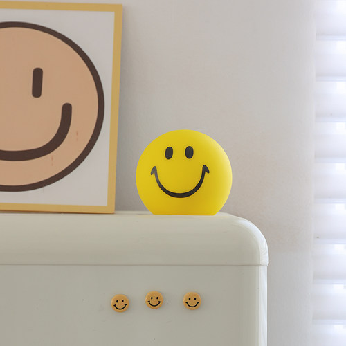 ins笑脸彩色卡通储钱罐摆件