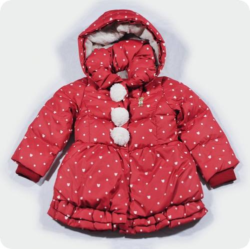 女童冬季羽绒服加厚保暖上衣外套棉衣棉服棉袄现货特价清仓