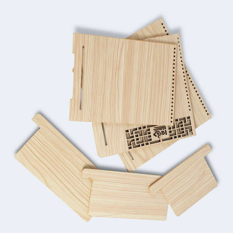 台历底座名片底座实木桌面摆件底座便签支架创意款支架定 做