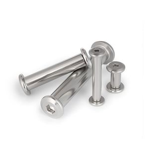 铆钉替代固定器不锈钢子母倒边内六角对锁螺丝夹板子母M3M4M5M6M8