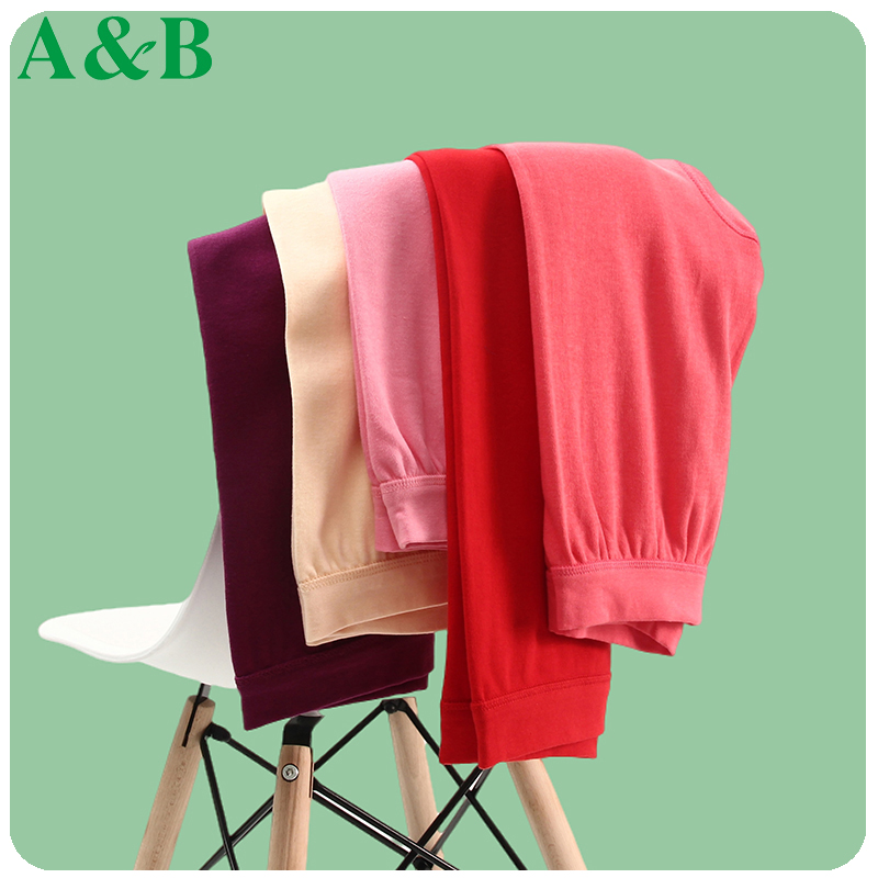 ab秋裤女士纯棉保暖裤大码高腰宽松打底衬裤全棉线裤棉毛裤女薄款