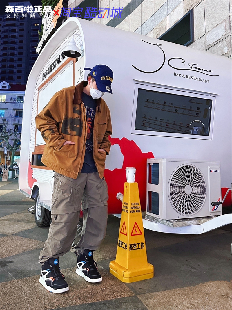 NIKE户外机能男女可拆卸工装裤