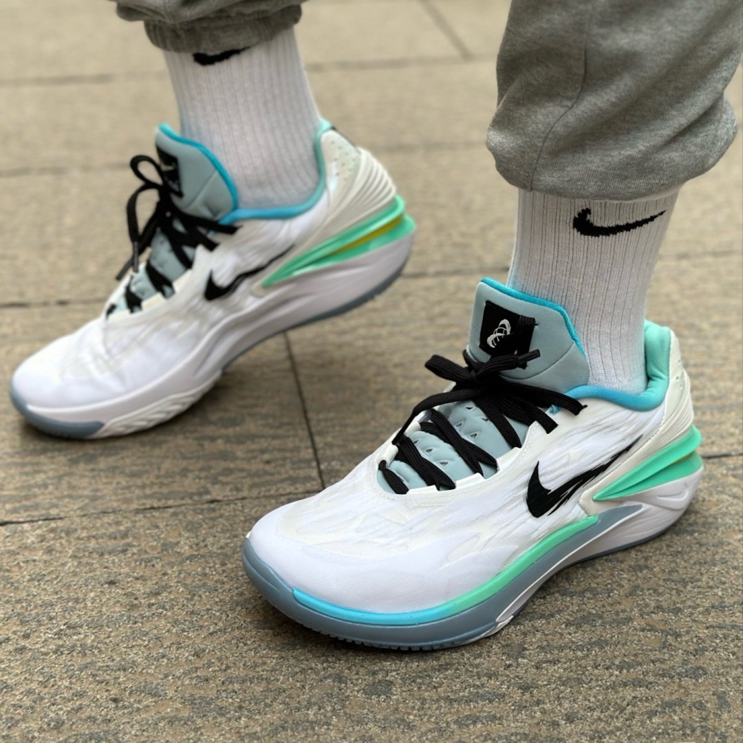 Nike耐克Air Zoom GT Cut2灰蓝运动实战男子低帮篮球鞋DJ6013-404