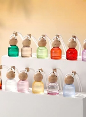 G01010ML榉木系列挂饰车载香薰汽车香水清除异味车用香氛挂件空瓶