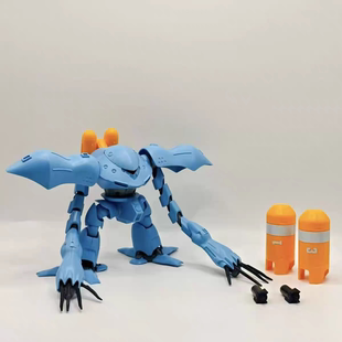 GL新品HGUC 037 1/144高战蟹长手蟹 魔蟹蓝色 拼装模型带水贴