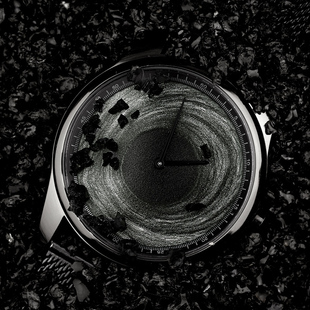 黑洞概念调性考试学生手表 创意设计 节日礼物Enmex 腕表立体视界