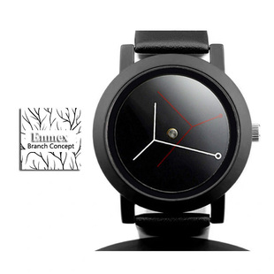 炫酷圣诞礼物 手表简约抽象设计师腕表 Enmex创意设计感树枝概念款