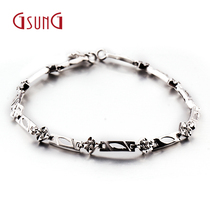 Jishangji platinum Bracelet Platinum Bracelet women's pt950 rectangular slice wedding Bracelet (pricing)