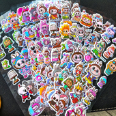 饰手机小粘贴画 凯蒂立体海绵泡泡贴纸儿童女孩益智装 铠T锚K