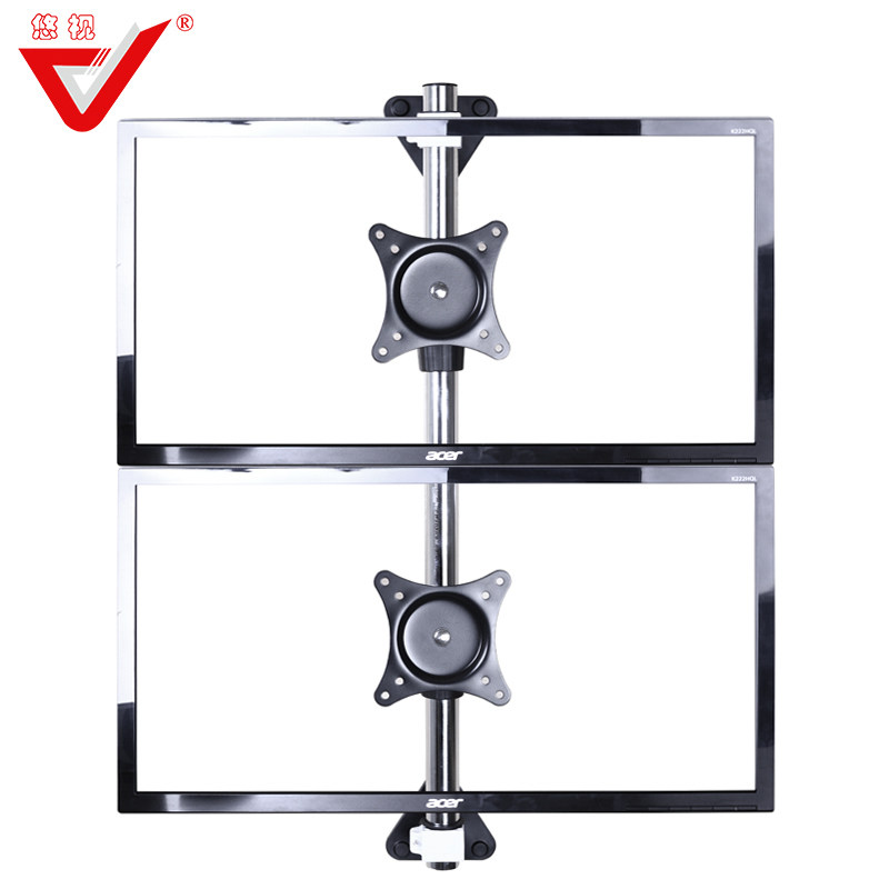 显示器支架壁挂墙双屏显示器支架上下双屏显示器支架多屏电脑挂架