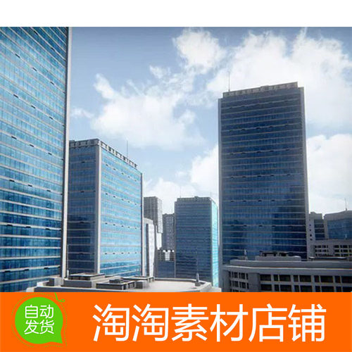Unity3d City Skyline v2 模型 建筑 楼房 高楼 城市 大厦 办公楼