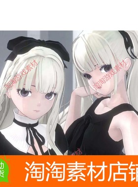 Unity3d Humanoid 3D Charactor_P08_Federica v1.1 女孩人物模型